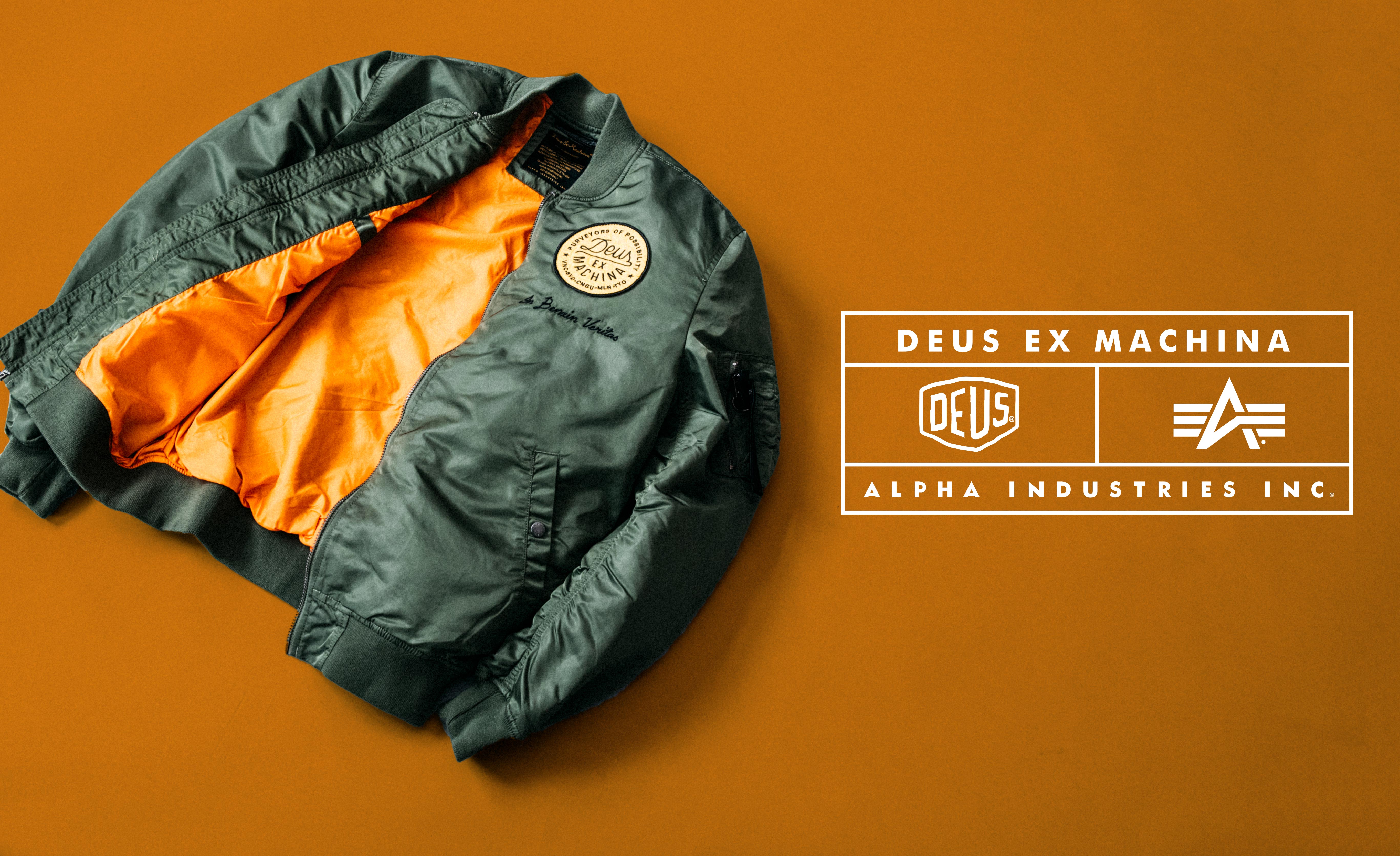 Deus Ex Machina x Alpha Industries - Season Two. – Deus Ex Machina USA