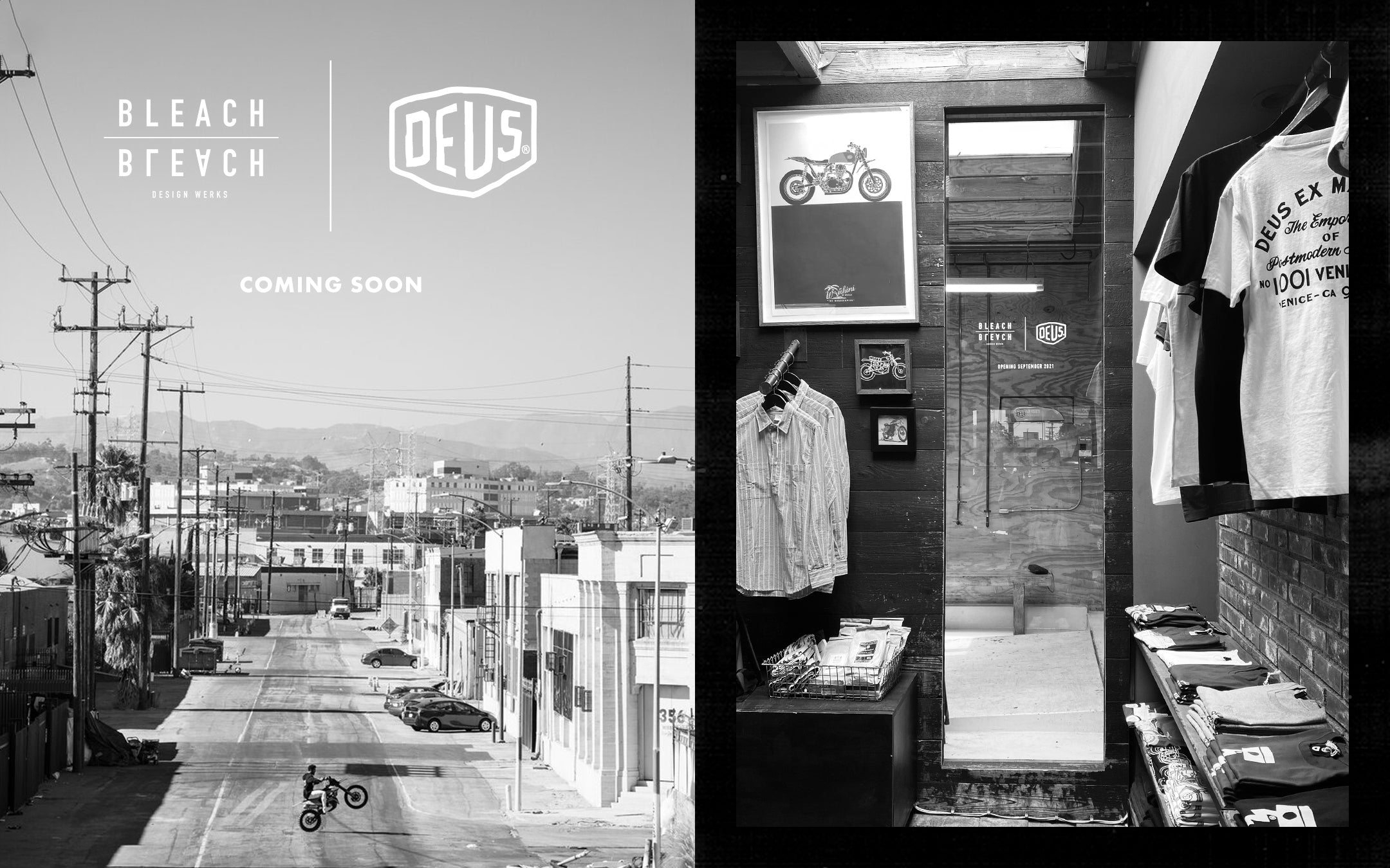 Bleach Design Werks X Deus Residency Deus Ex Machina USA