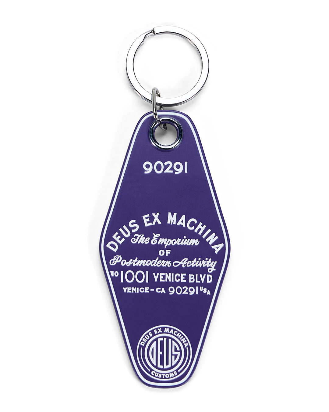 Key Ring | Deus Ex Machina | Venice Key Tag - Violet Indigo – Deus