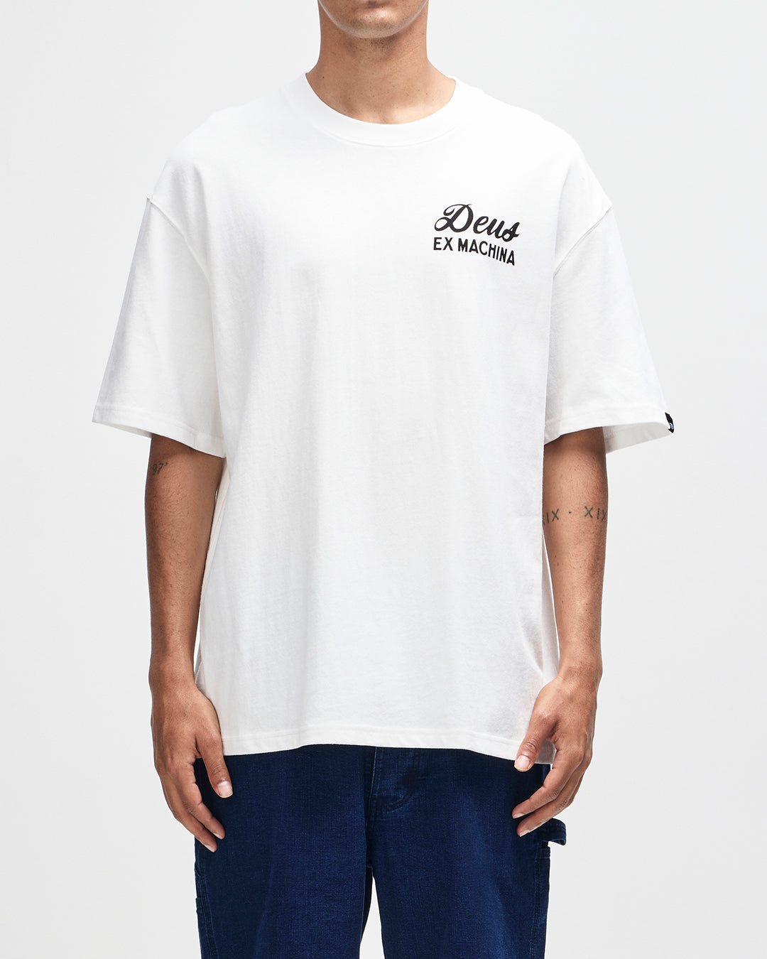 T-Shirts | Deus Ex Machina | Venice Sign Tee - White – Deus Ex