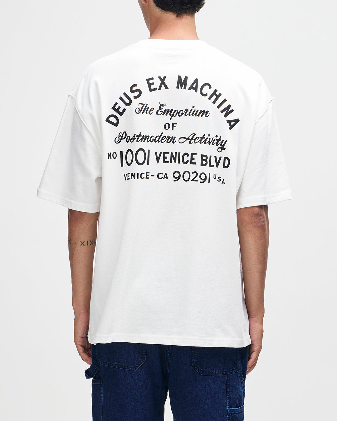 T-Shirts | Deus Ex Machina | Venice Sign Tee - White – Deus Ex