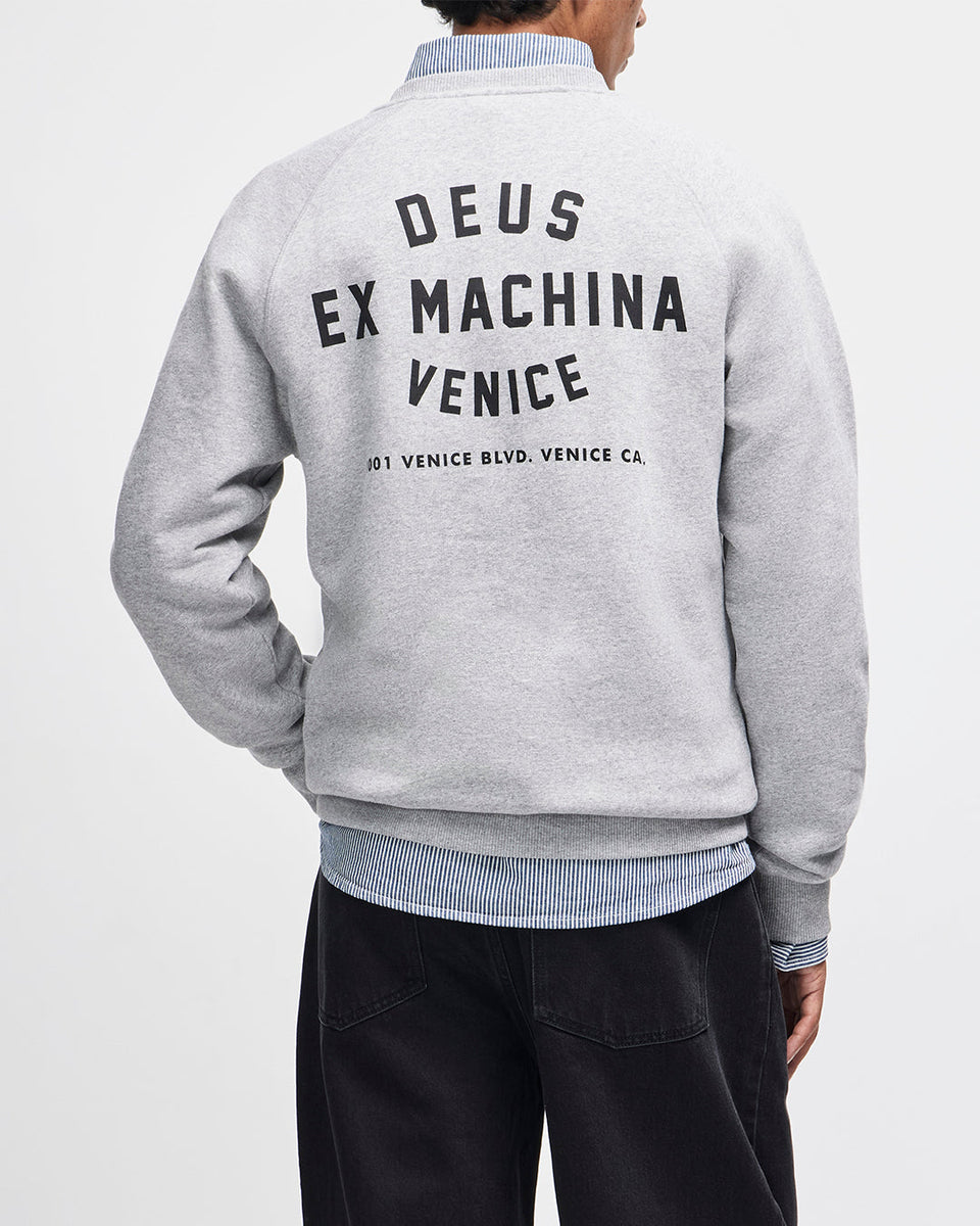 Sweaters | Deus Ex Machina | Venice Address Crew Sweater – Deus Ex 