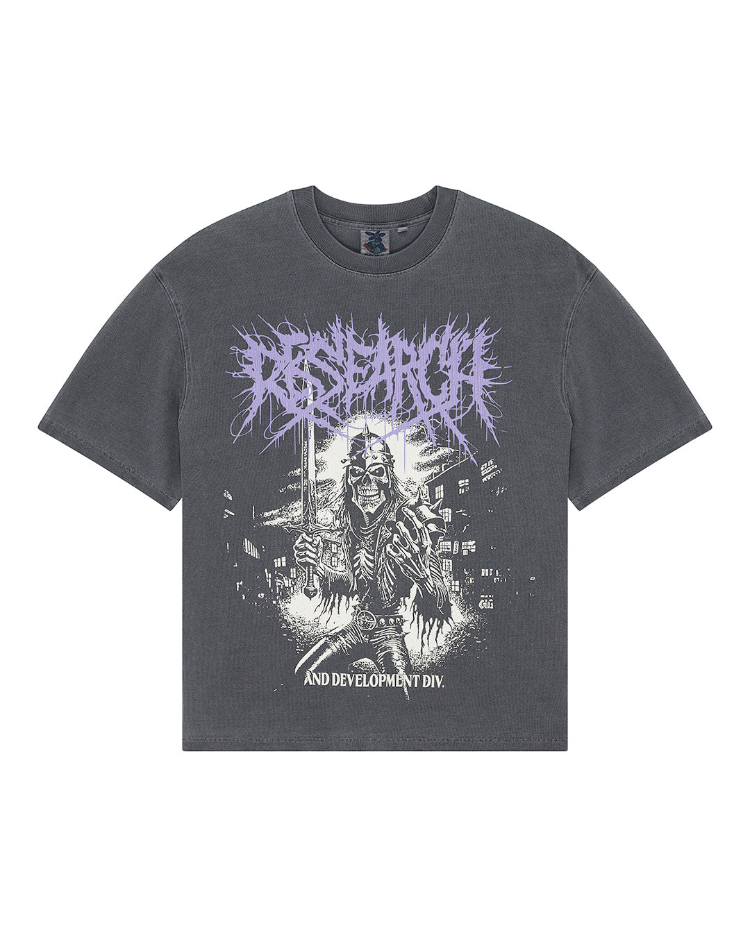 T-Shirts | Deus Ex Machina | Metal Fabricator Tee - Anthracite