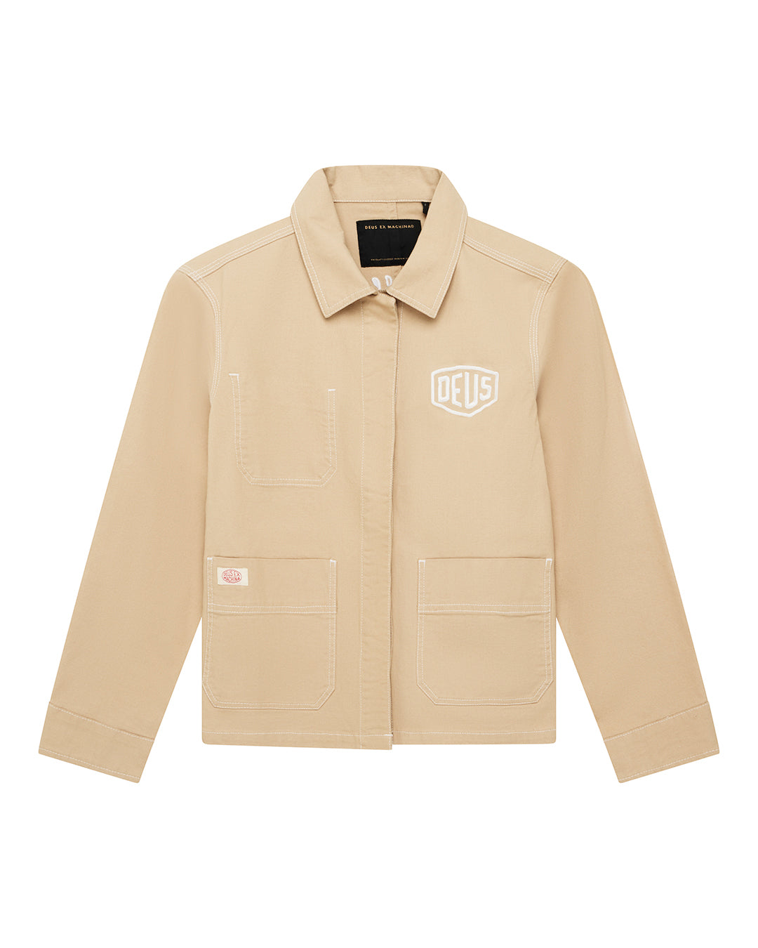 Shirts | Deus Ex Machina | Vulkan Overshirt - Safari – Deus Ex