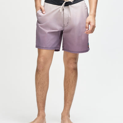 Aerial Boardshort - Grape Gradient, view 1|Model