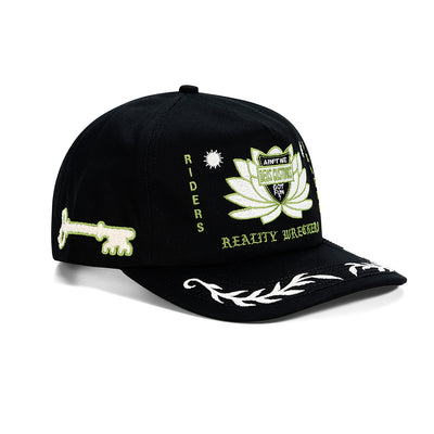 Sacred Crest Cap - Black, view 1|Flatlay