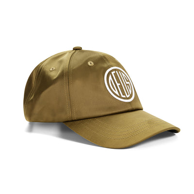 Pill Satin Cap - Olive Green, view 1|Flatlay