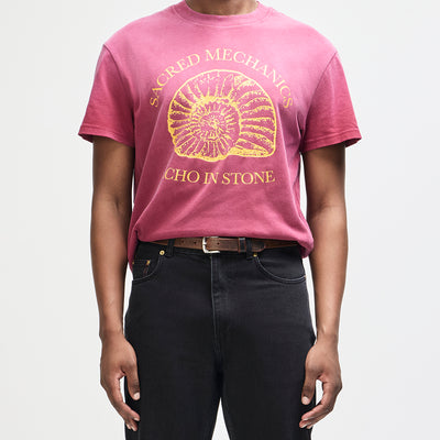 Perfect Ratio Tee - Riding Red, view 1|Model