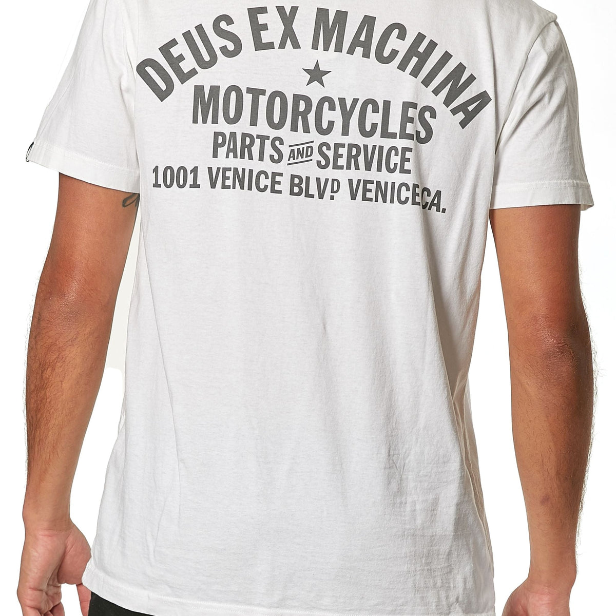 Venice Address Tee White