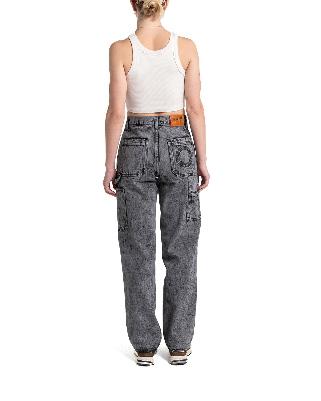 Womens Pants | Deus Ex Machina | Acid Bernie Pant Black Acid