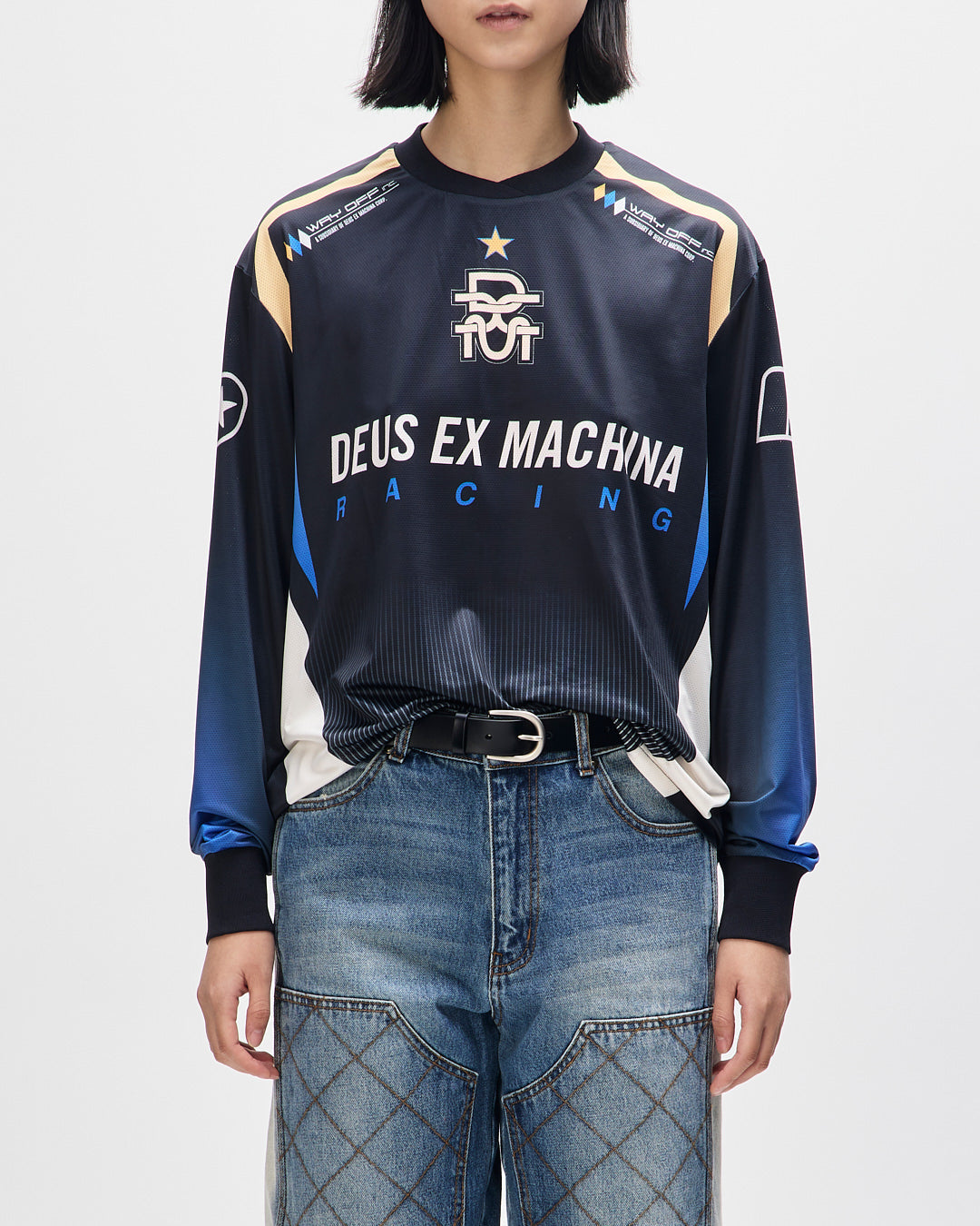 Tees | Deus Ex Machina | Renegade Moto Top - Black – Deus Ex