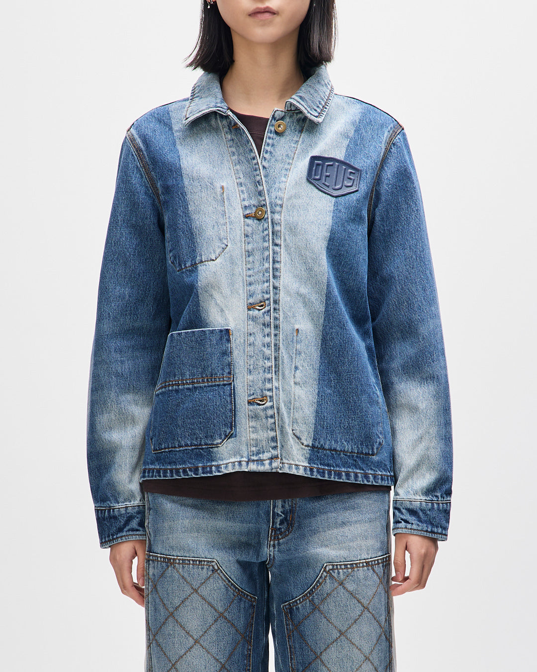 Womens Jackets | Deus Ex Machina | Dayton Denim Jacket - Blue