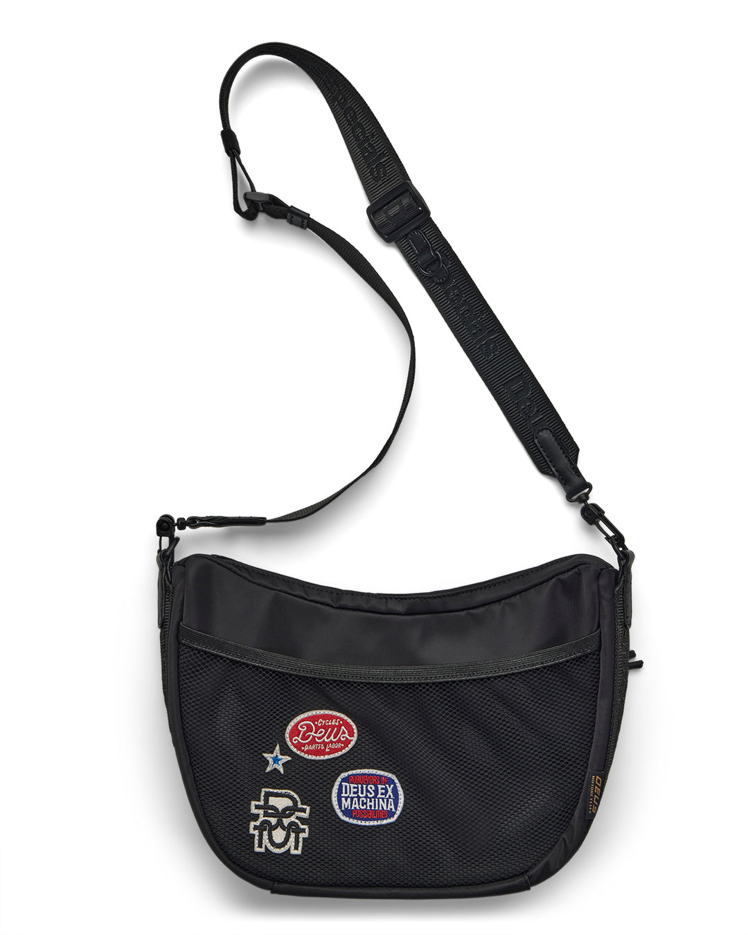 Luggage & Bags | Deus Ex Machina | Route 12 Sling Bag Black – Deus
