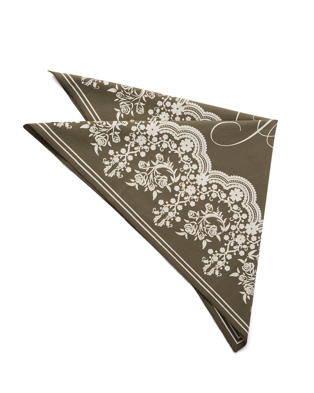 Accessories | Deus Ex Machina | Romance Bandana - Gothic Olive