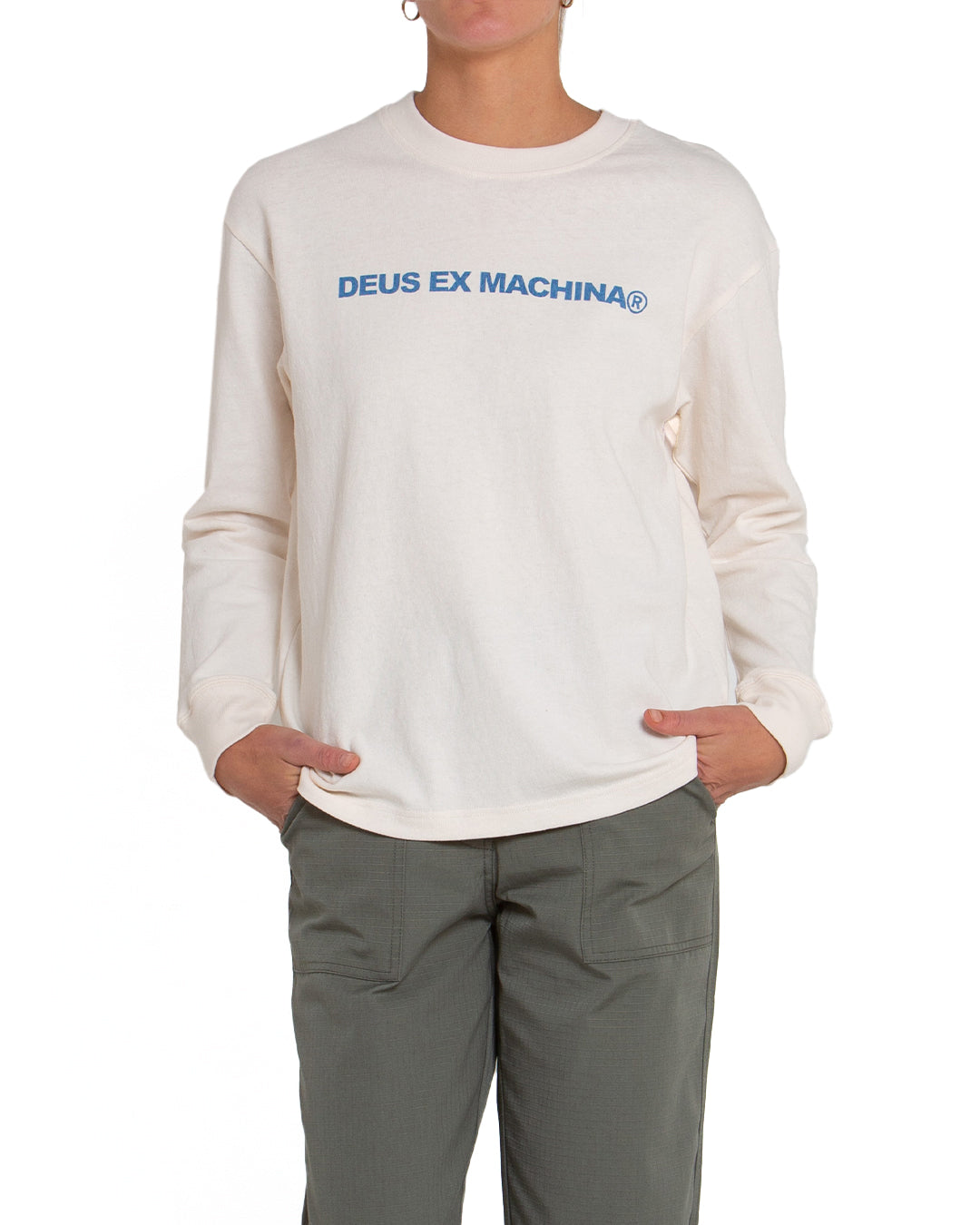 Womens Tees | Deus Ex Machina | Namesake Long Sleeve Tee – Deus Ex