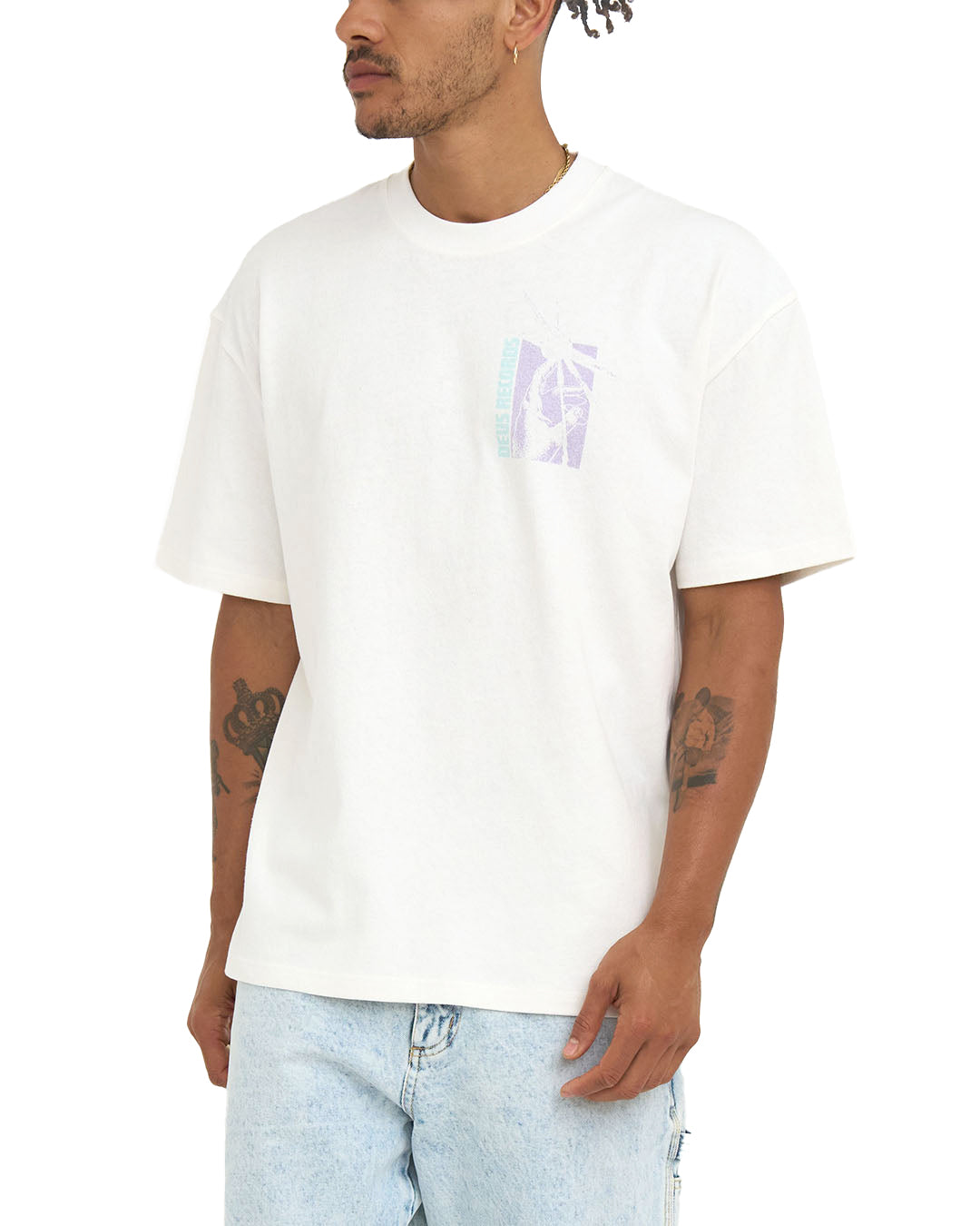 Time And Sound Tee - Vintage White