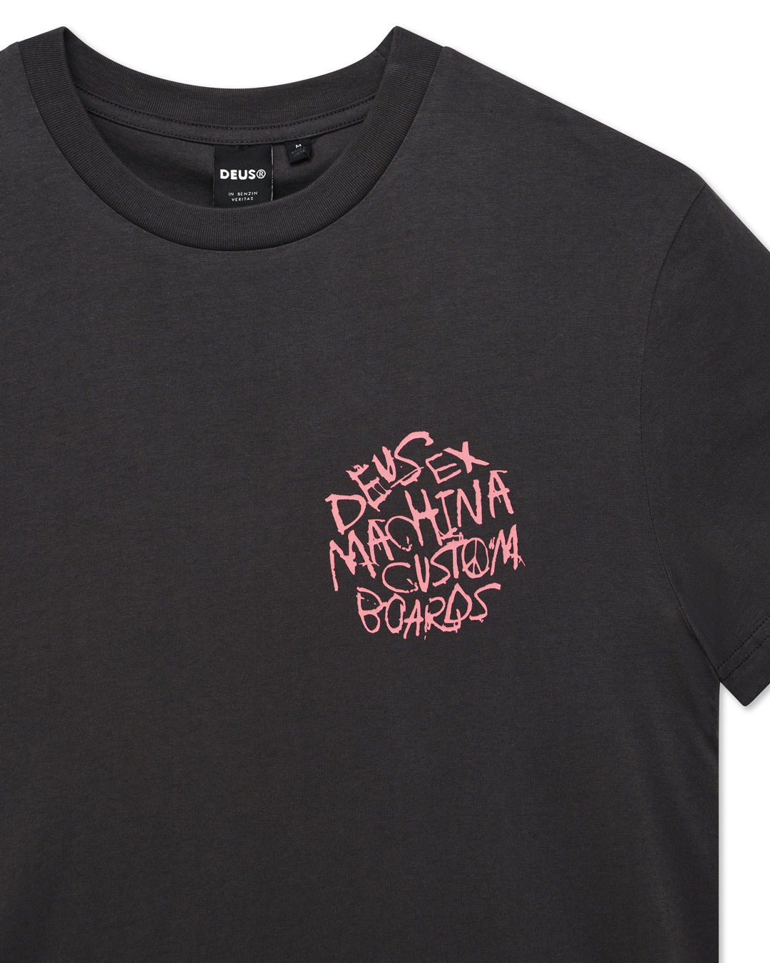 Tees | Deus Ex Machina | Scrambler Tee - Anthracite – Deus Ex