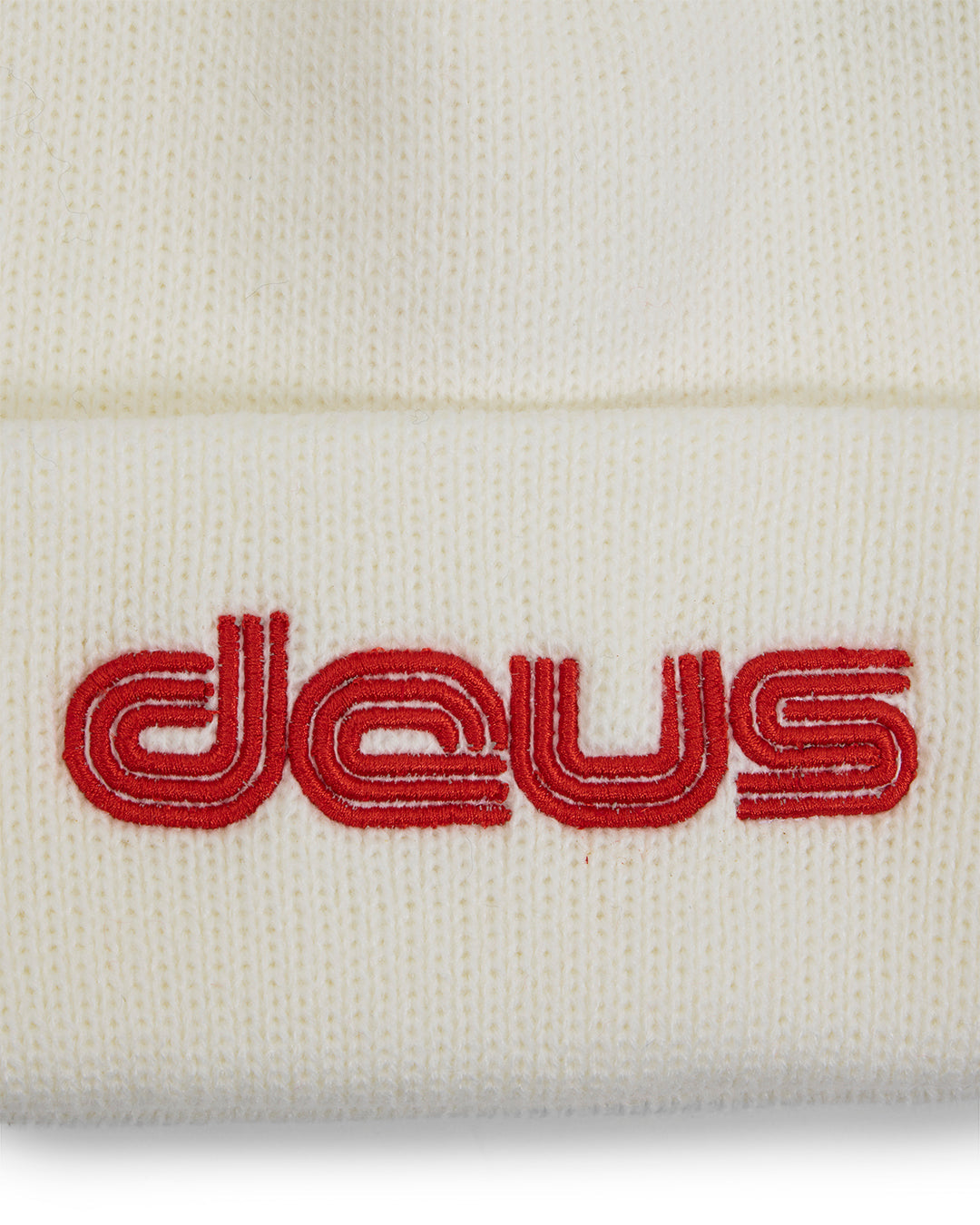 Accessories | Deus Ex Machina | Double Track Beanie Vintage White