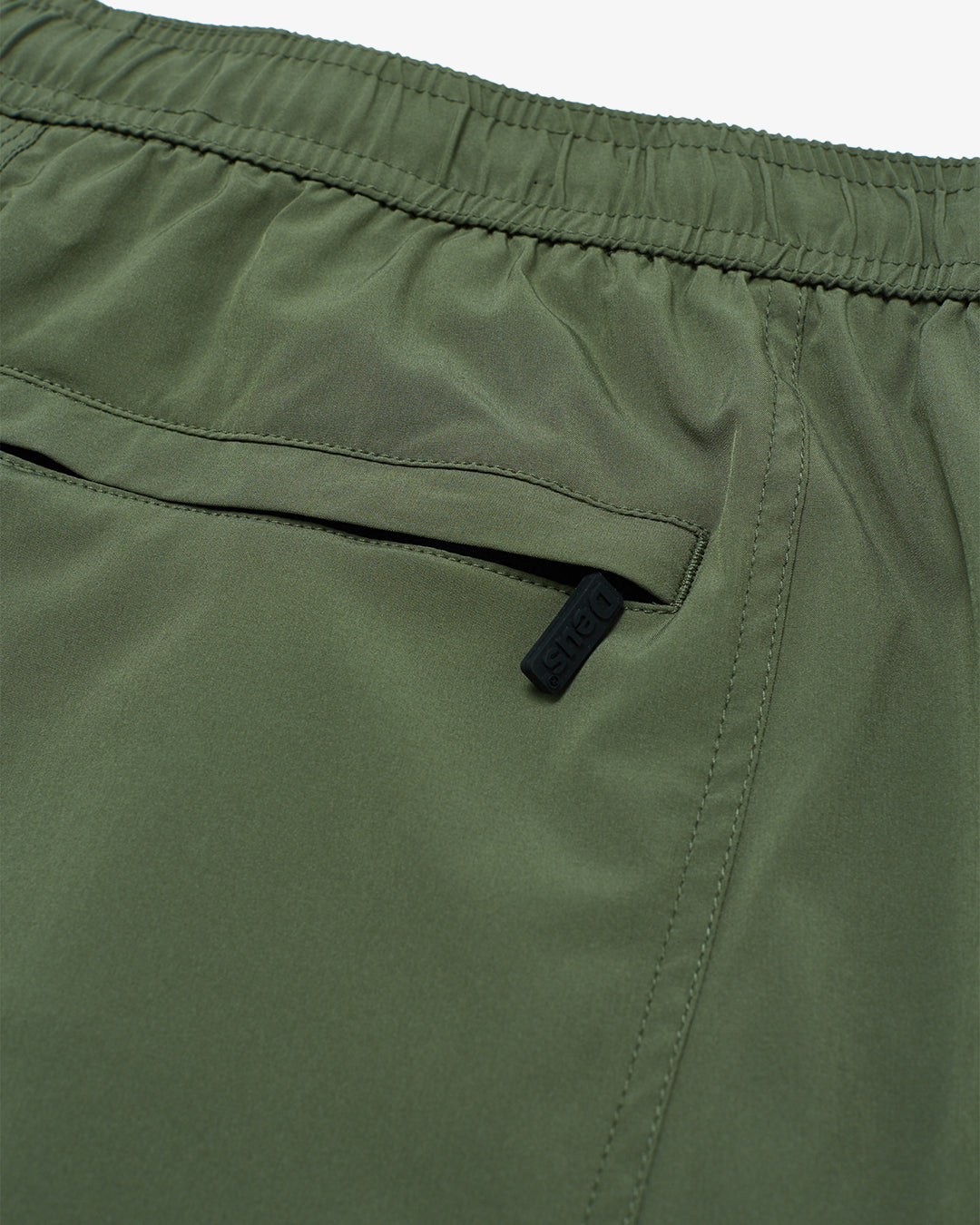 Summit Boardshort (17 inch) - Clover Green|Flatlay