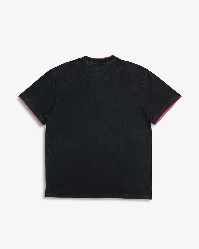 Double Up Tee - Anthracite