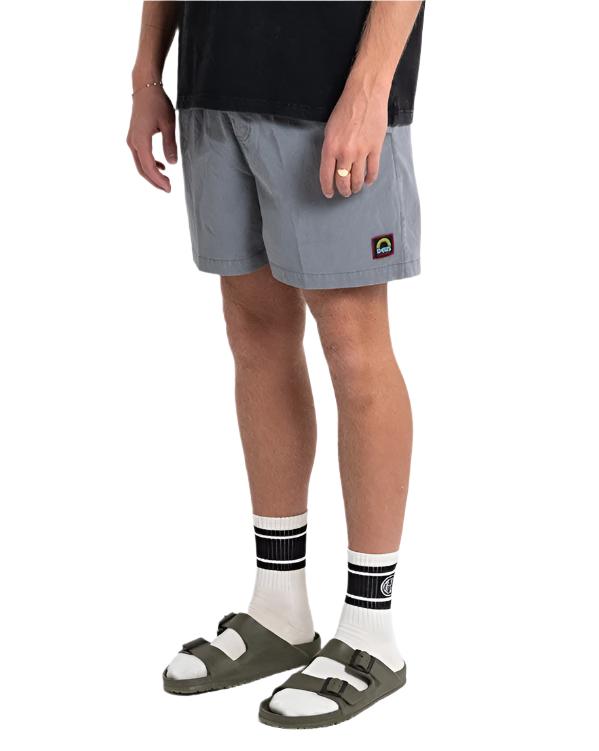 Sandbar Acid Short (Mesh) - Light Grey|Model