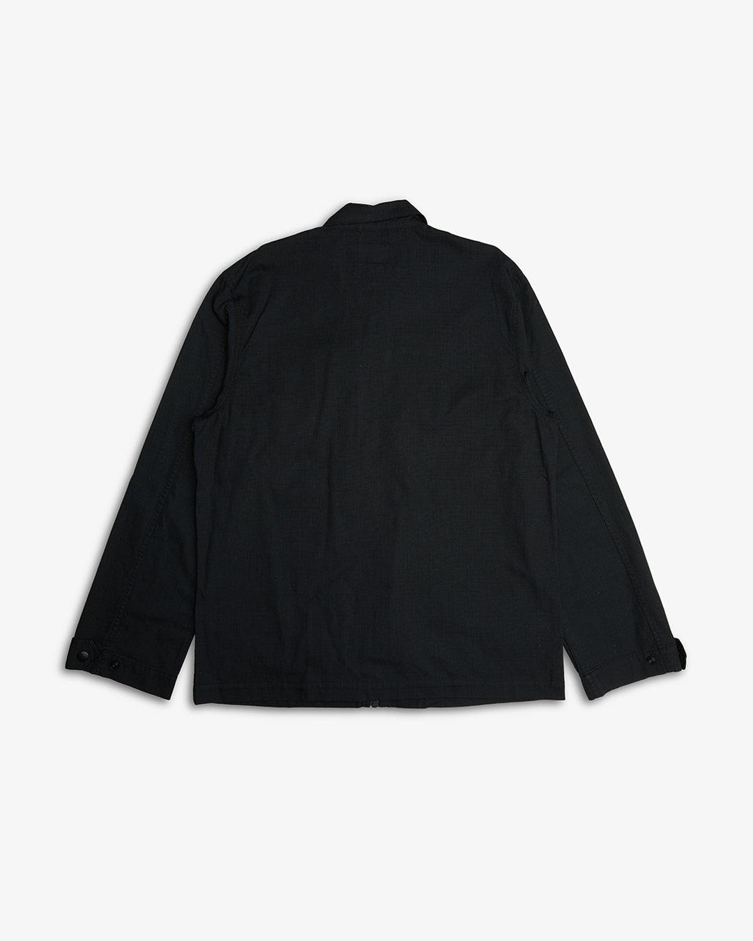 Onshore Zip Shirt - Black|Flatlay