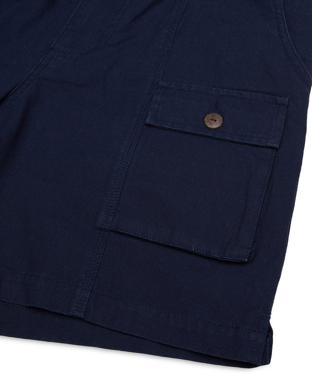 Geared Short - Washed Navy