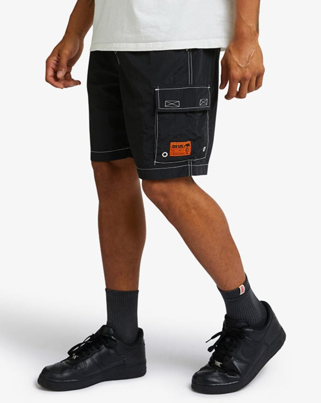 Big Fella Swim Short - Black|Model