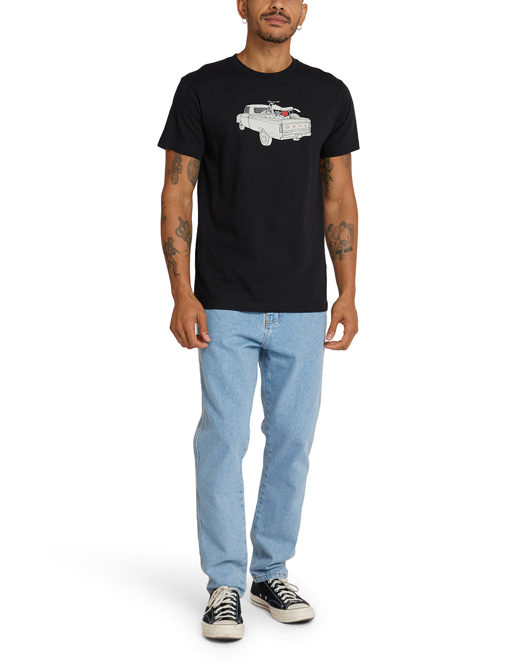 Carby Pickup Tee - Black