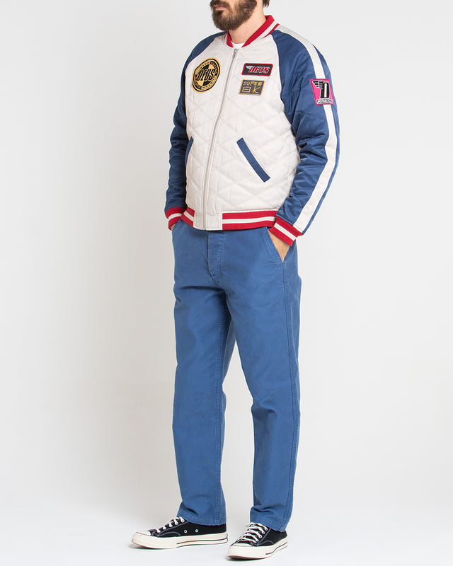 Supporters Jacket - White-Blue