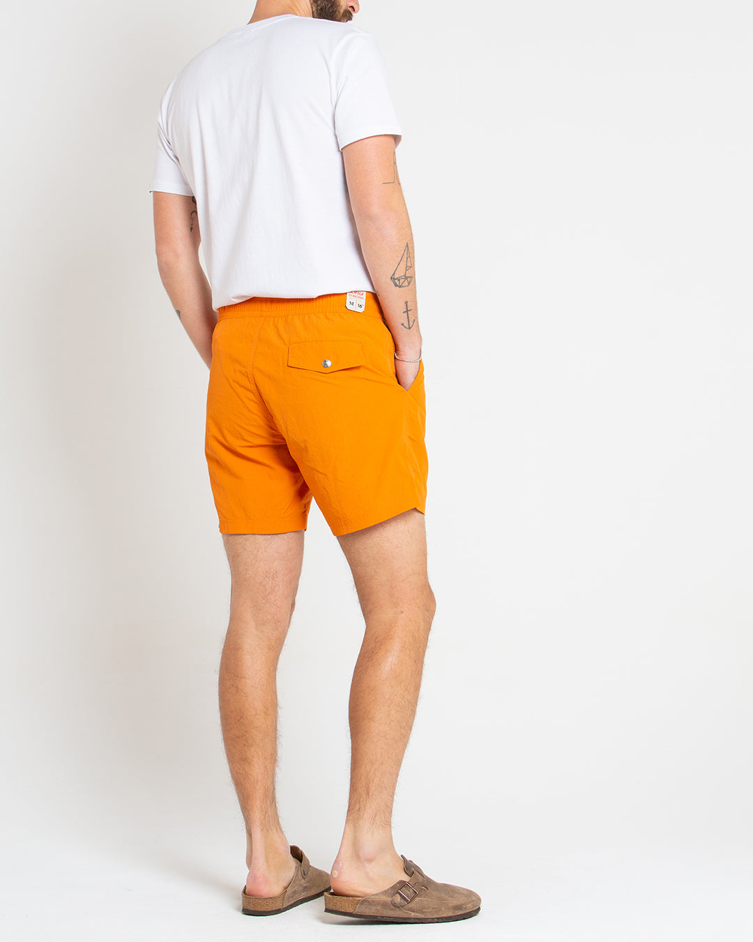 Glide Swim Short - Orange Ochre