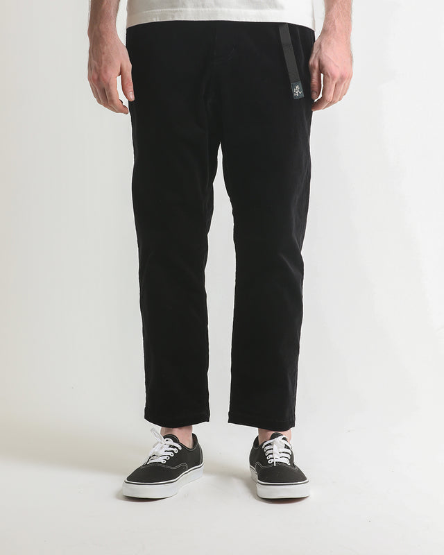 Cord Long Pants - Black