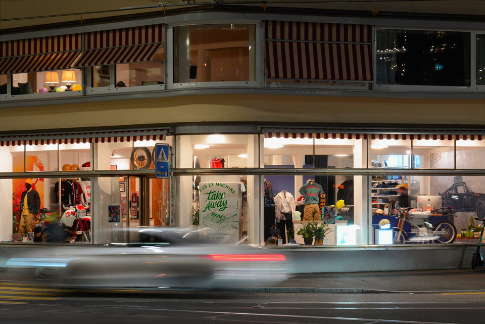 Store & Take-Away - Deus Zurich – Deus Ex Machina USA