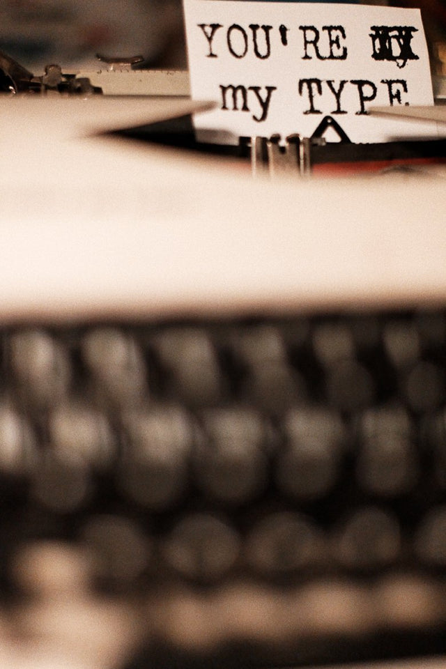 Back Stage Prep &quot;You're My Type&quot; Exhibition