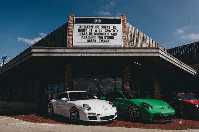 Parking Lot D'Elegance: Porsche water-cooled 997's edition