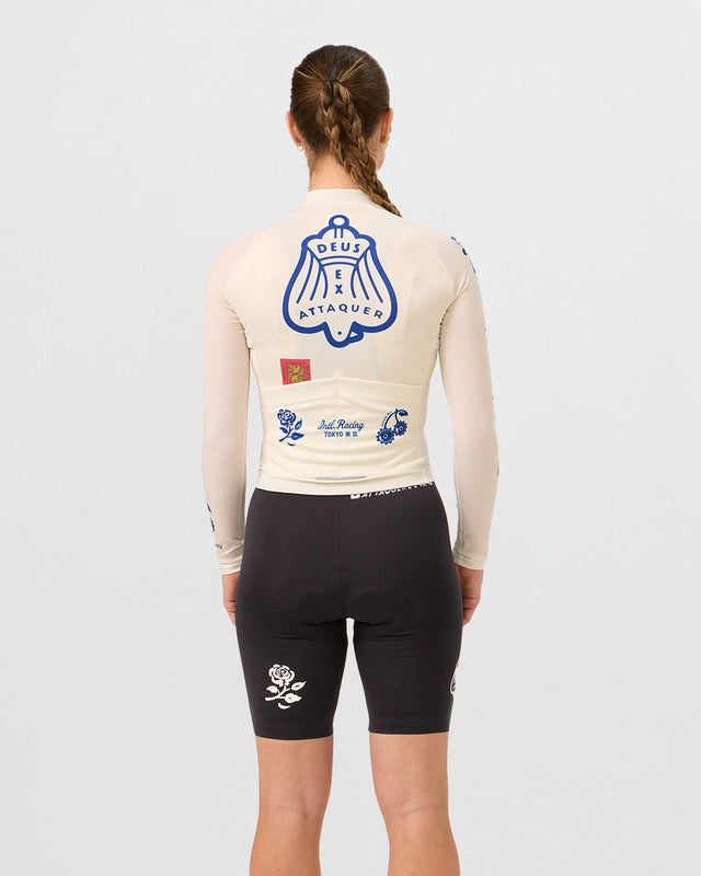 Deus Ex Attaquer Knocker Wmns Long Sleeve Jersey - Grey