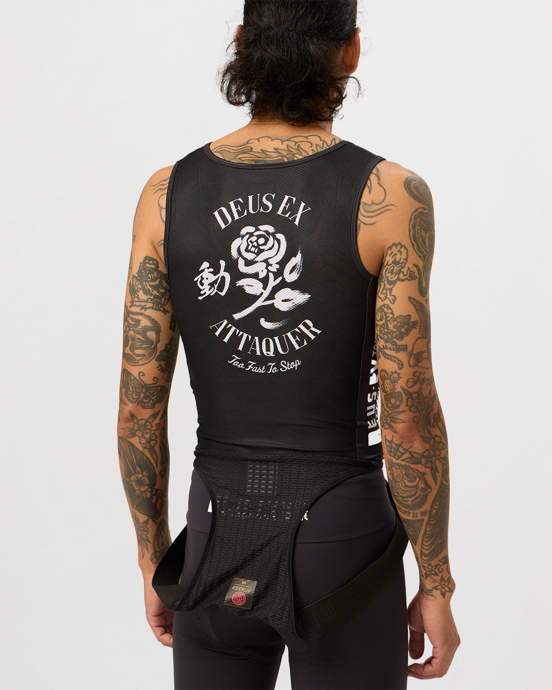 Deus Ex Attaquer Rose Base Layer - Black – Deus Ex Machina USA