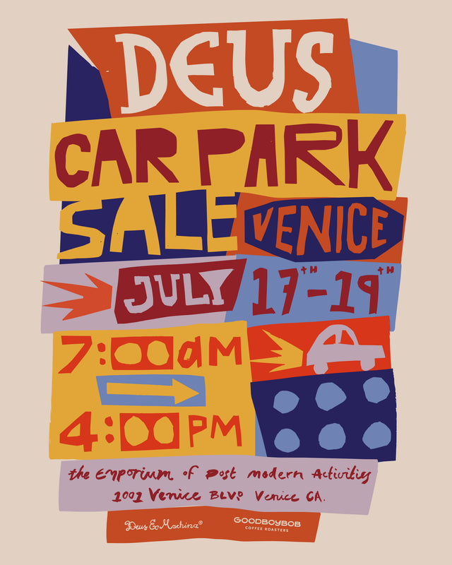 Deus Carpark Sale at The Emporium