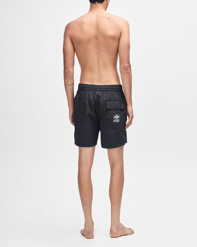 Service Mesh Swim Short - Black