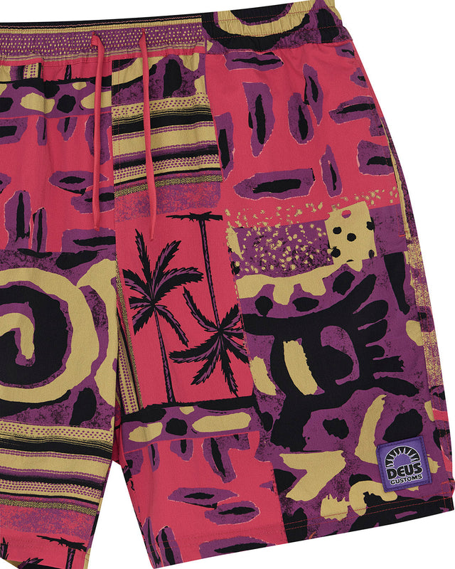 Freamon Swim Short - Melon Red