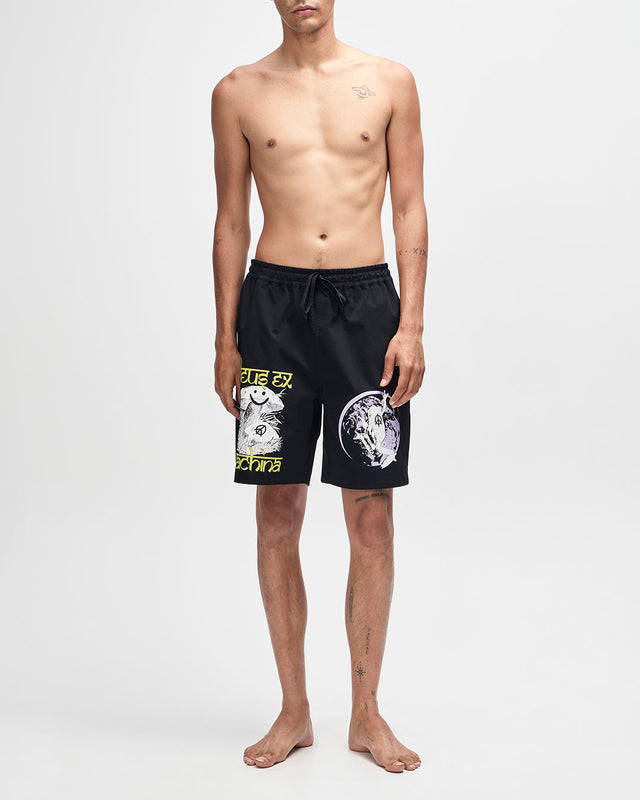 Filmgrab Swim Short - Black