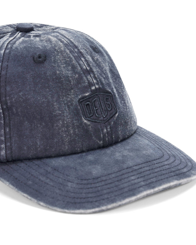 Shield Garment Dyed Dad Cap - Black