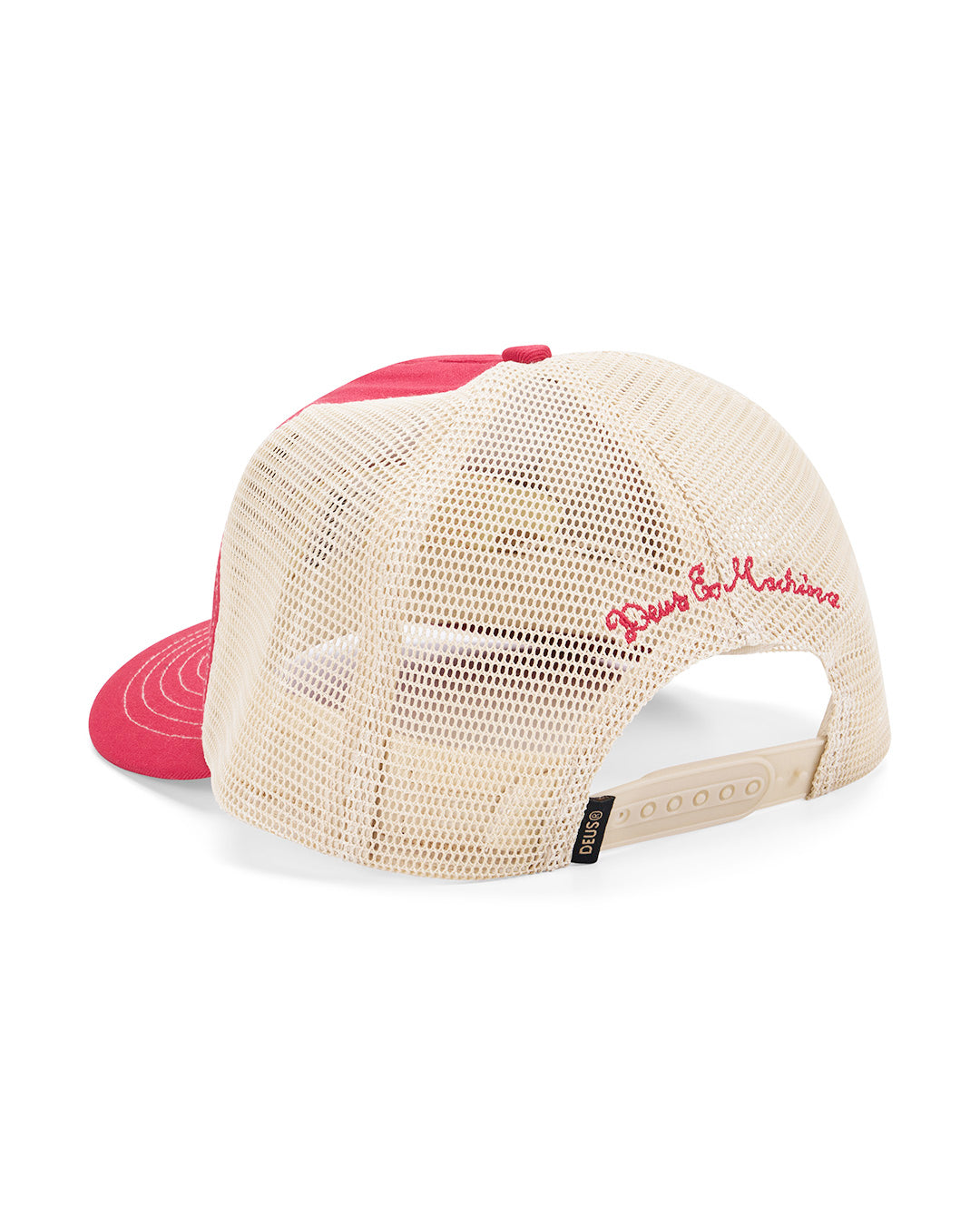 Hats | Deus Ex Machina | Malden Trucker - Melon Red – Deus Ex