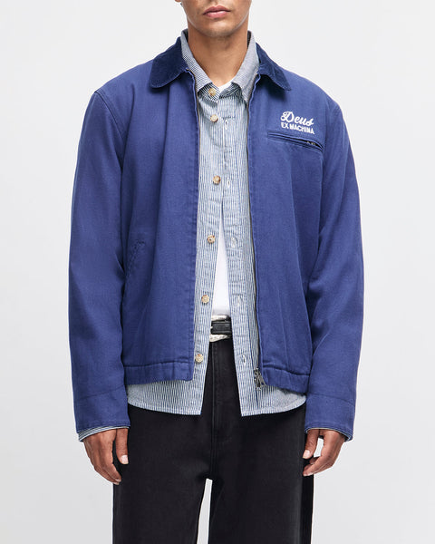 Jackets | Deus Ex Machina | Address Workwear Jacket - Mechanic