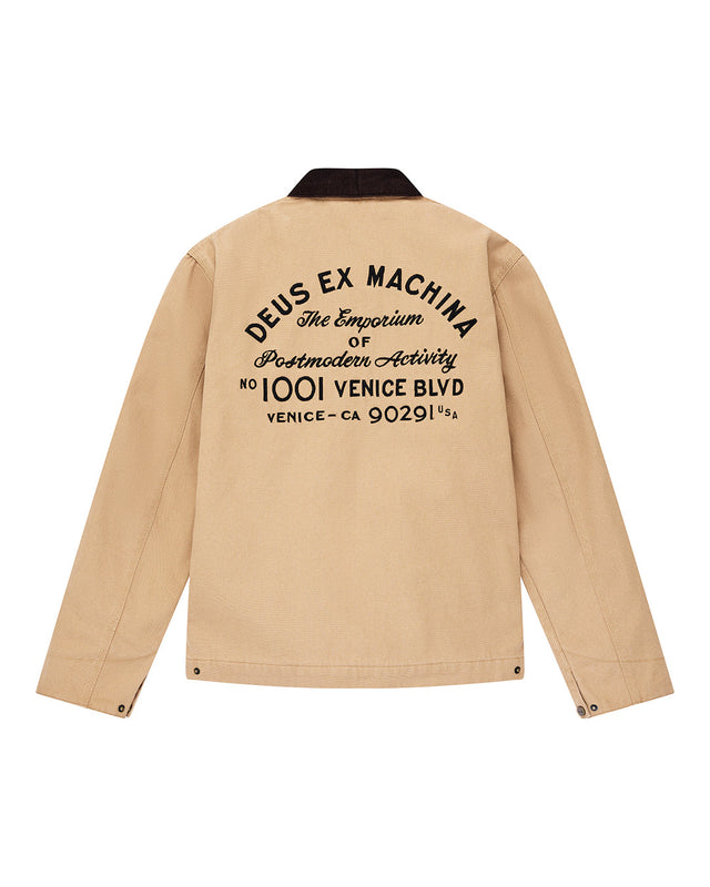 Address Workwear Jacket - Dijon Tan, view 4