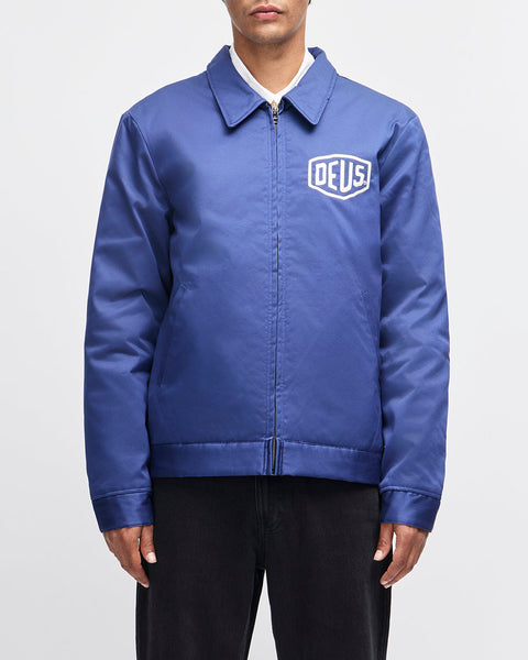 Jackets | Deus Ex Machina | Workwear Jacket 2.0 - Mechanic Blue