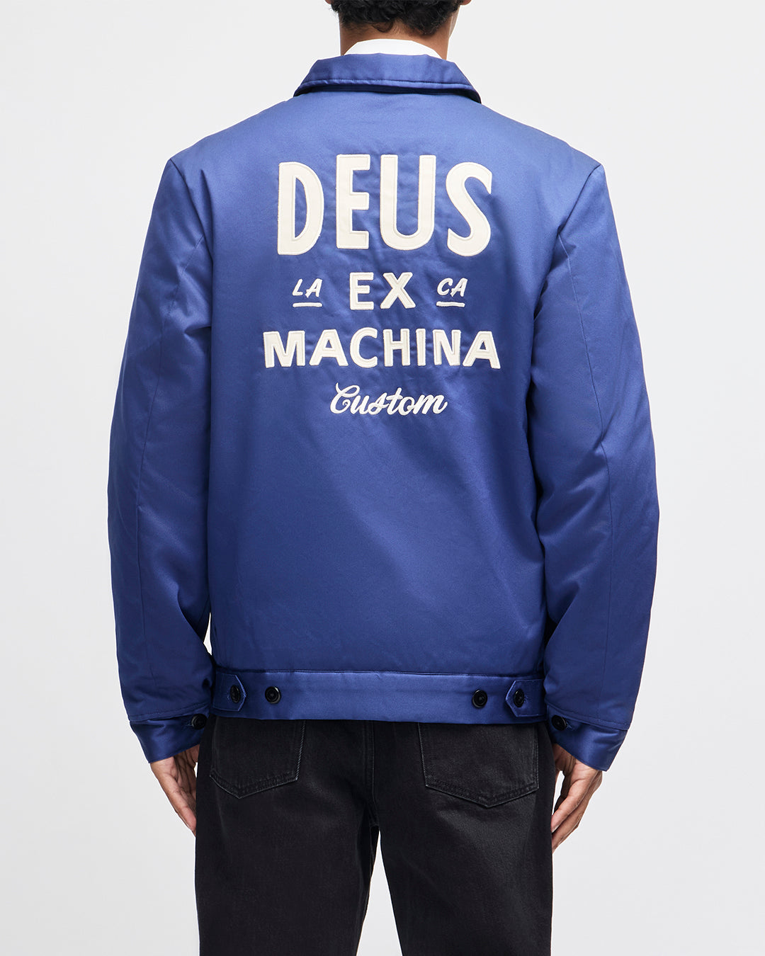 DEUS デウスエクスマキナ ワーク ジャケット ネイビー Ｌ Jackets | Deus Ex Machina | Workwear Jacket 2.0 - Mechanic Blue