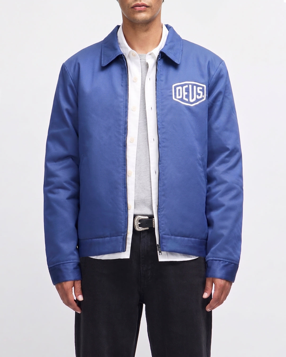 Jackets | Deus Ex Machina | Workwear Jacket 2.0 - Mechanic Blue