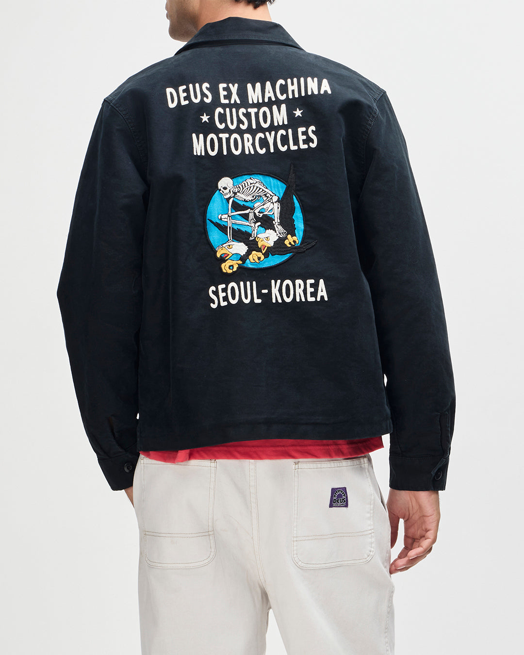 S Jacket Souvenir Machina Ex Deus ブラック Ex Deus – Jacket Souvenir Stranded | Machina Ex Deus | Jackets ジャケット・アウター