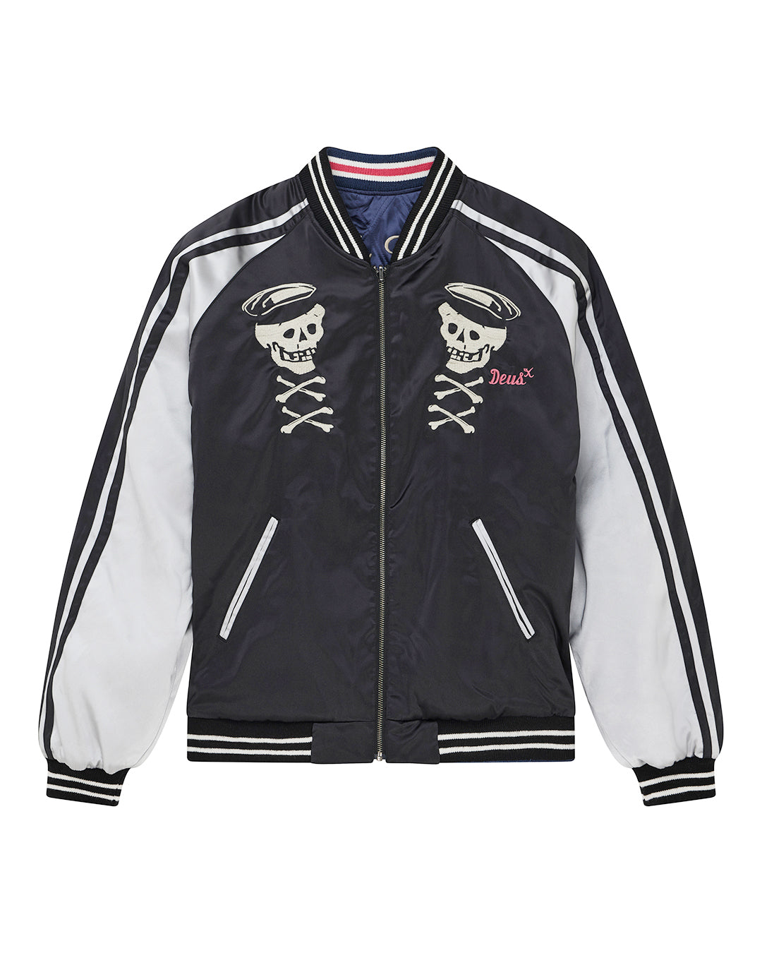 DEUS EX MACHINA スカジャン リバーシブル XL Suka Reversible Bomber - Multi – Deus Ex Machina USA